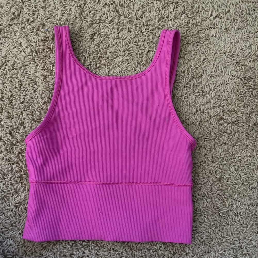 lululemon athletica Vibrant Pink Tank Top
